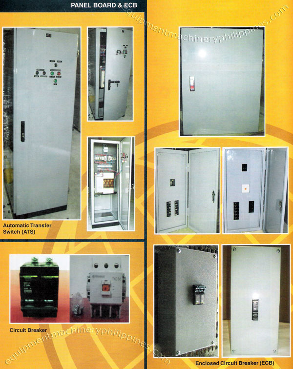 Panel Board and ECB Automatic Transfer Switch Circuit Breaker Enclosed Circuit Breaker