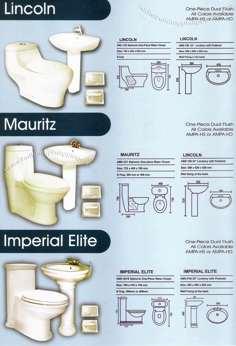 Luxury Sanitaryware, Premium Water Closet Philippines
