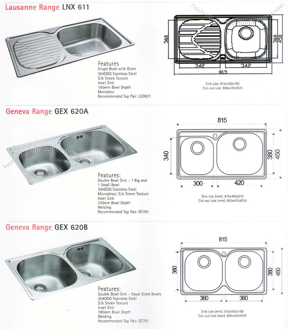 Kitchen Sinks