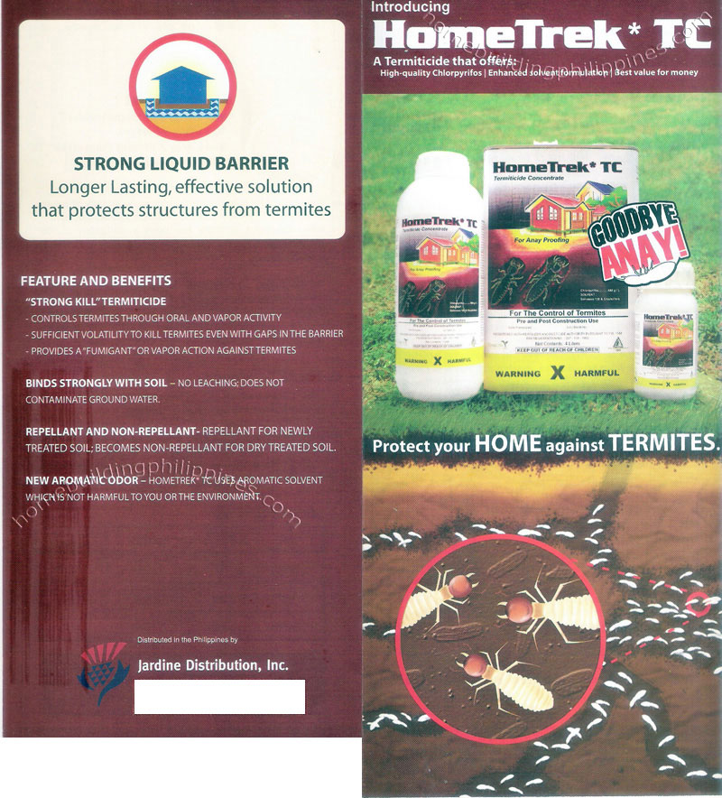 Hometrek TC AntiTermite by Jardine Distribution Philippines