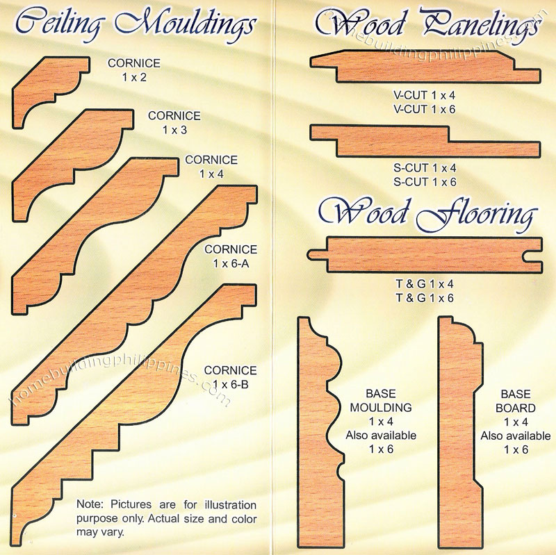 wood ceiling mouldings panelings flooring