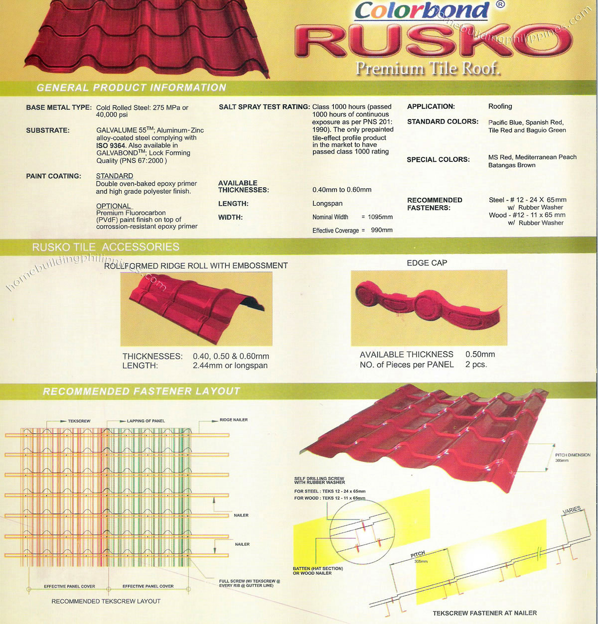 Rusko Premium Tile Roof