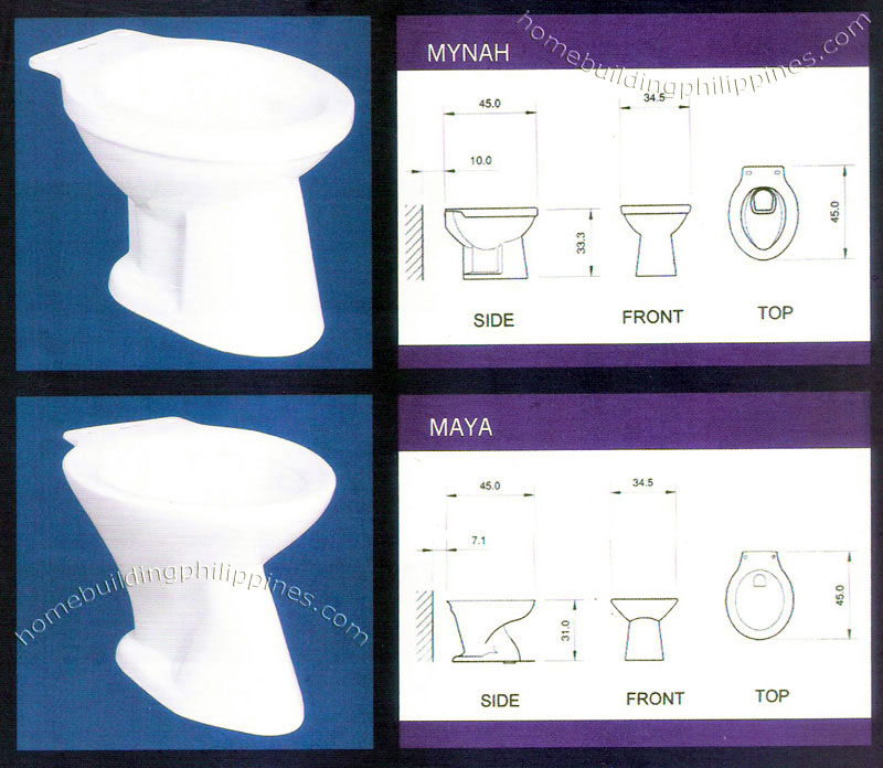 Affordable Bathroom Toilet; Basic Sanitary Ware Philippines