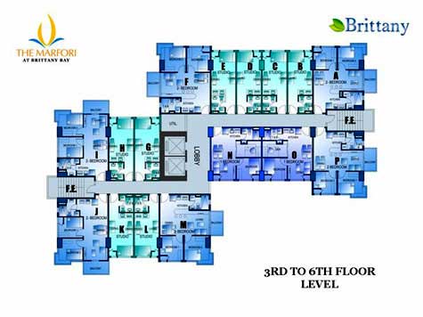 3rd - 6th floor