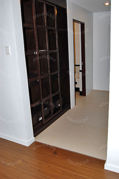 Master bedroom closets, bath