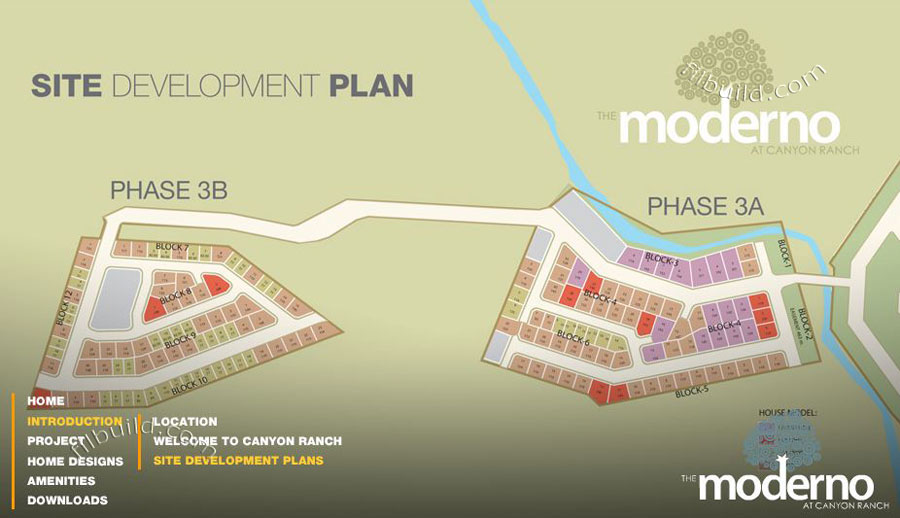 The Moderno at Canyon Ranch Site Development Plan