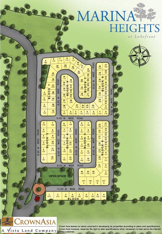 Marina Heights site development plan