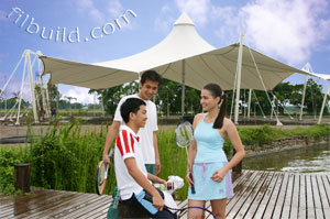 Bird tent at the Lakeshore, ideal for sports events