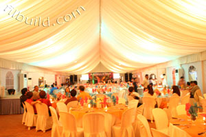 Airconditioned tent in The Lakeshore, ideal for large gathering