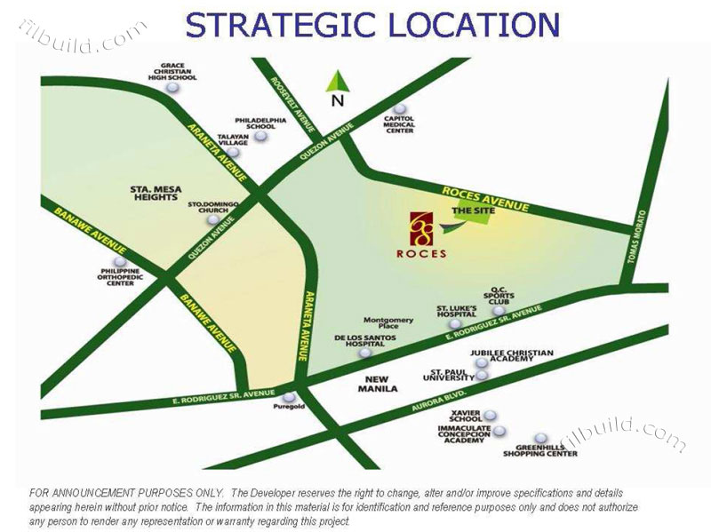 Real Estate Home Lot Sale At Vicinity Map