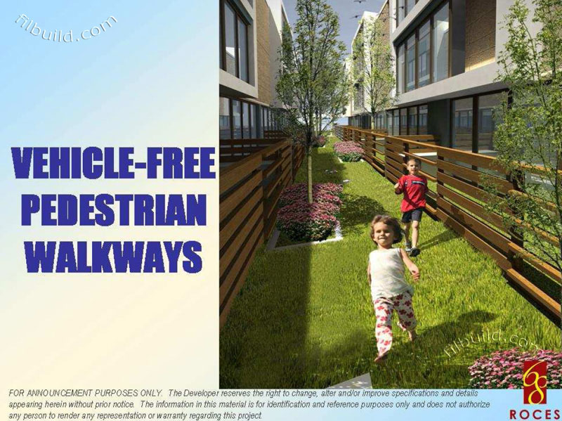 Vehicle-Free Pedestrian Walkways