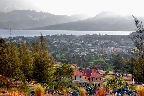 View from the village highest point facing southwest.