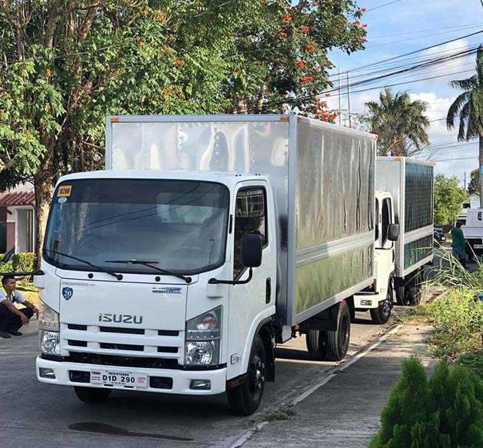 Covered Van Truck For Hire Philippines