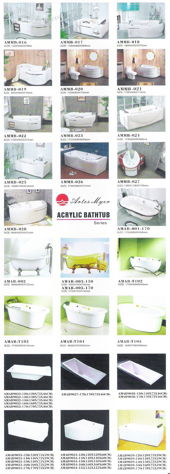 Massage Bathtub, Acrylic Bathtub