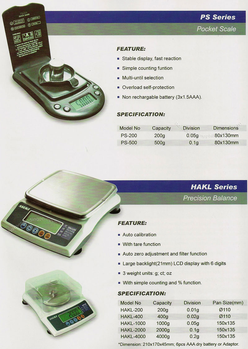 Asuki Pocket Electronic Scale, Precision Balance
