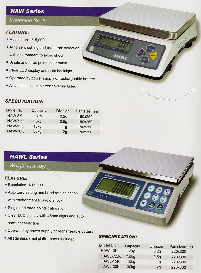 Asuki  Digital Platform Weighing Scale in the Philippines