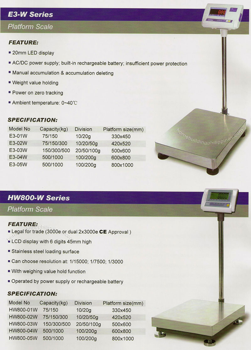 Asuki  Digital Platform Weighing Scale in the Philippines