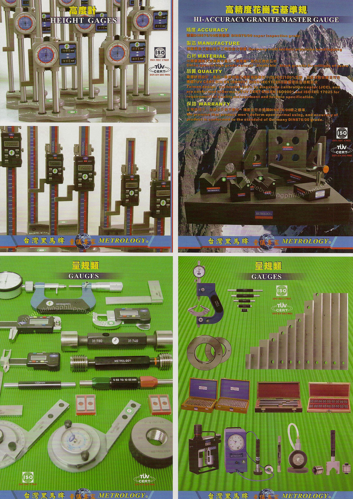 Metrology Height Gauge, Granite Master Gauge, Gauges