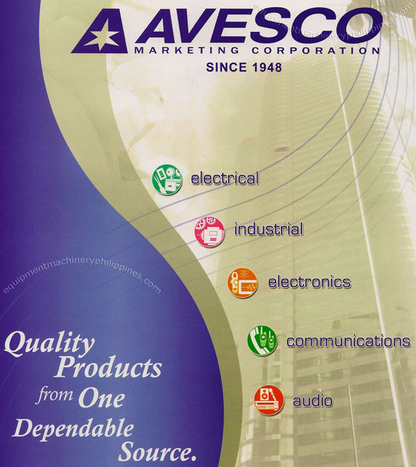 Electrical, Industrial, Electronics, Communications, Audio Products by Avesco