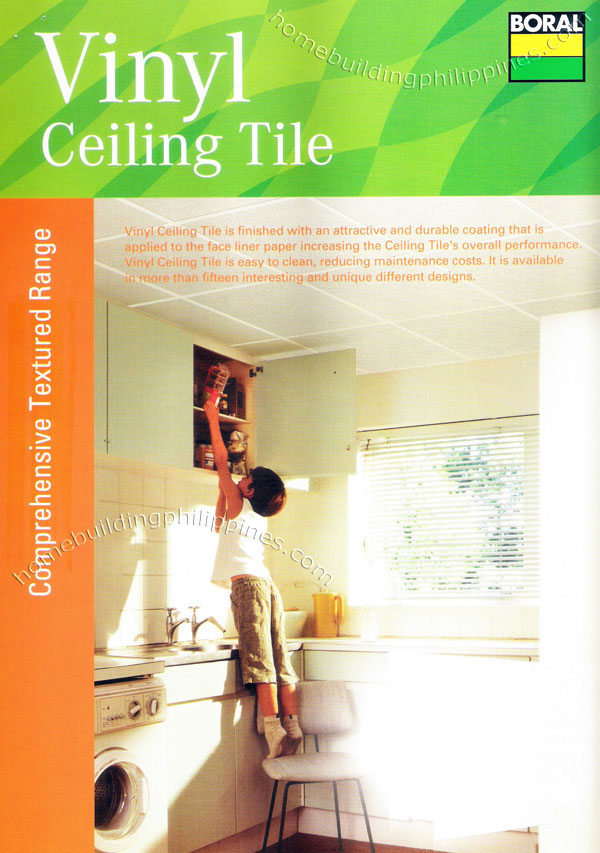 Vinyl Ceiling Tile Textured Plasterboard Philippines