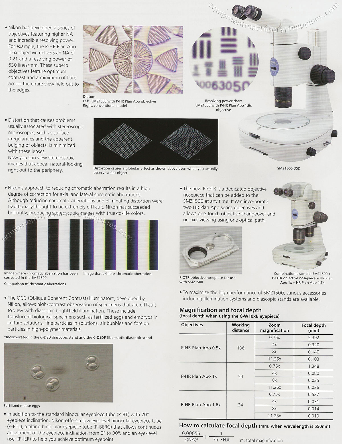 Nikon Stereoscopic Microscope