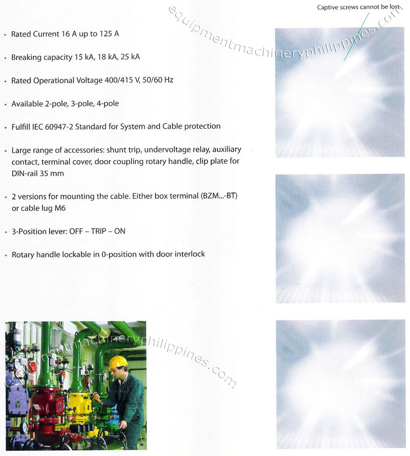 Moeller Electrical Power Circuit Breaker BZM