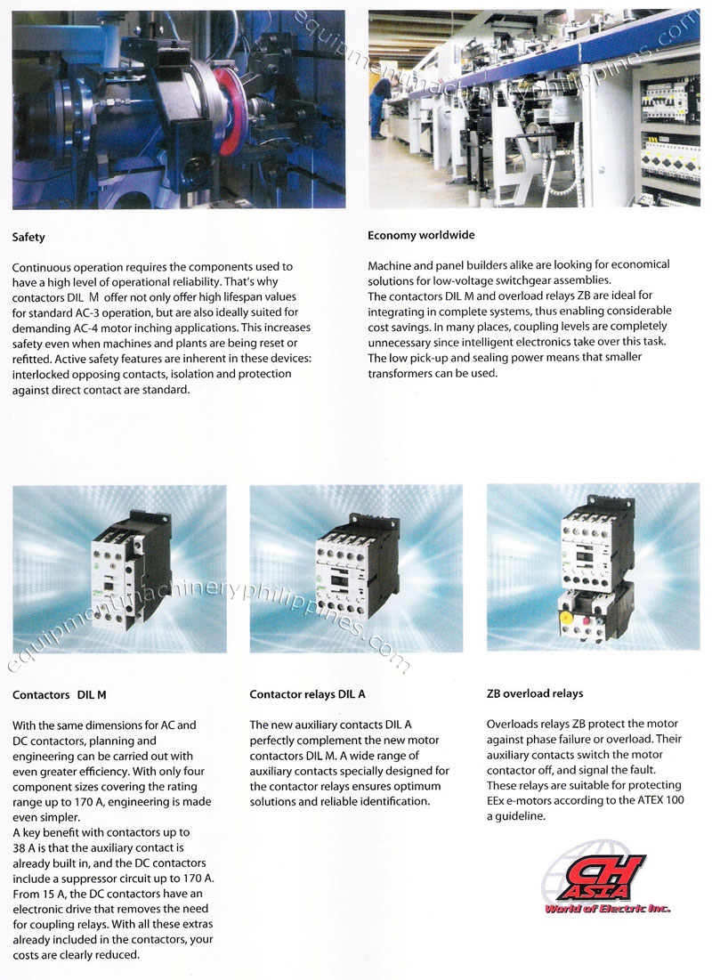 Moeller Contactor Contactor Relay Overload Relay