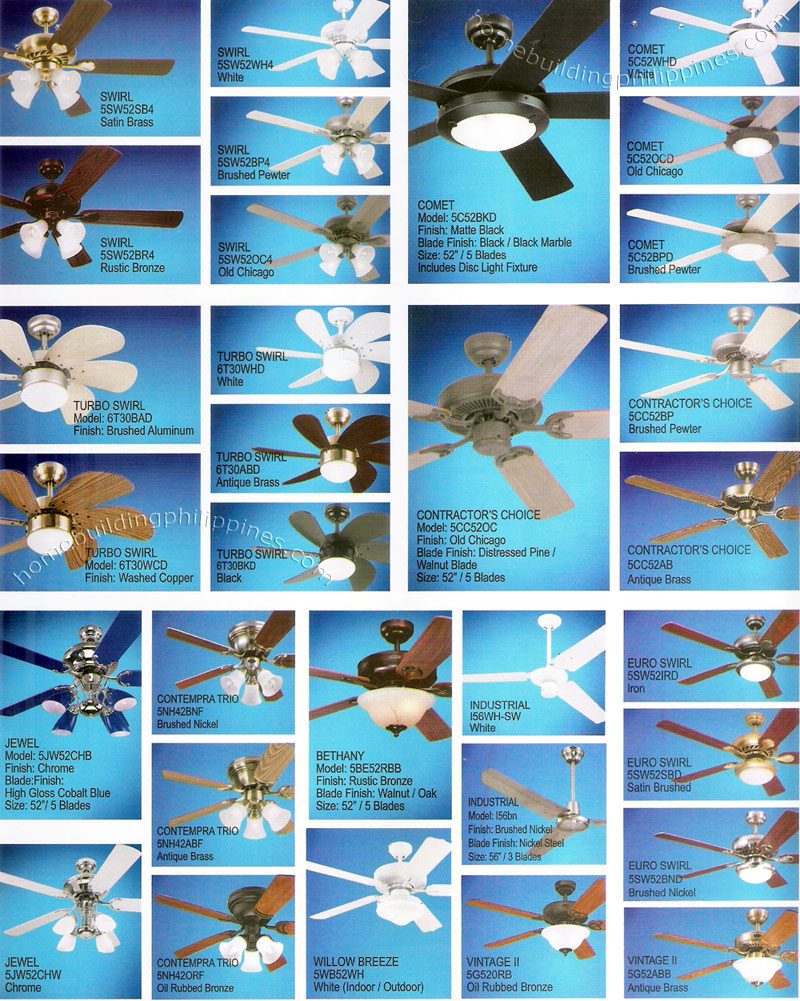 Residential Commercial Ceiling Fans Philippines