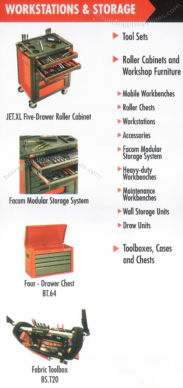 Facom Workstation Tool Modular Storage Roller Drawer Cabinet Chest Fabric Toolbox