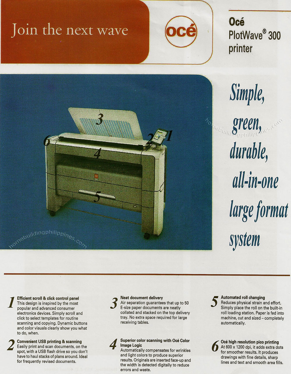 Oce Wide Format Printer/Scanner