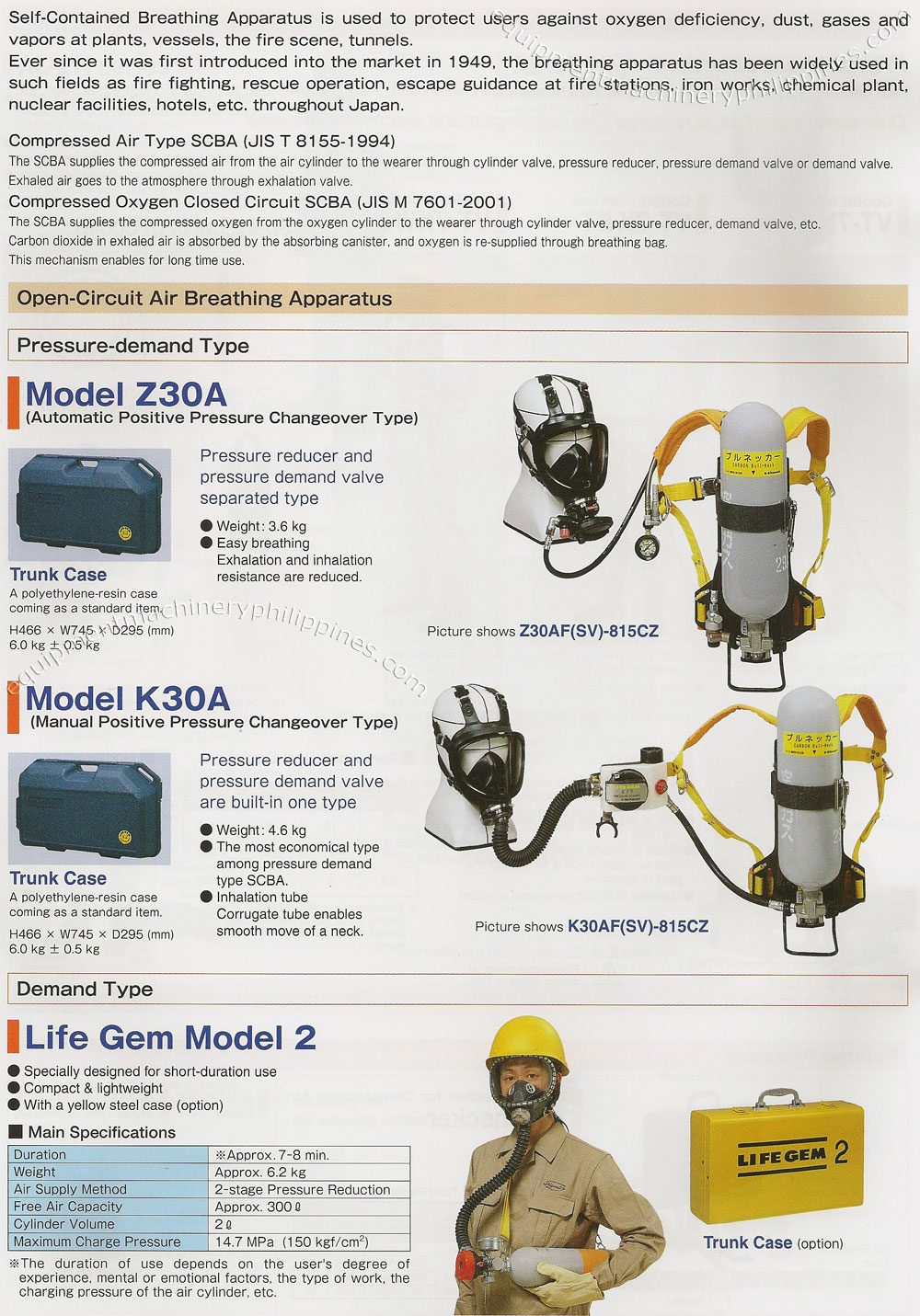 PPE Self-Contained Breathing Apparatus