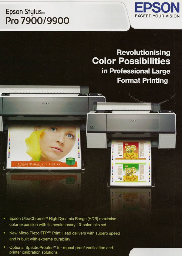 Professional Large Format Printing by Epson Stylus Pro 7900/9900
