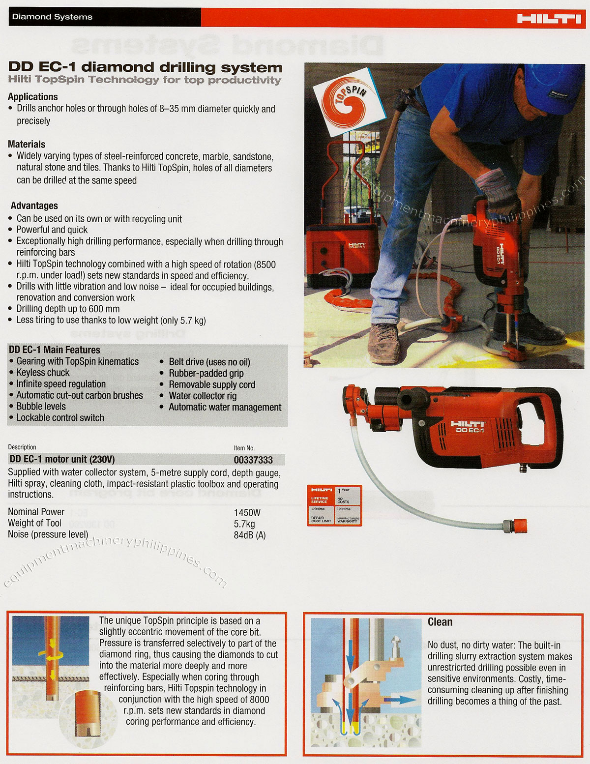 DD EC 1 Diamond Drilling System