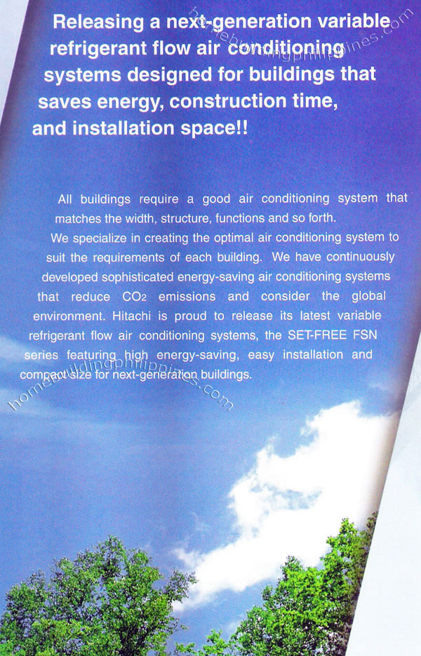 save energy construction time installation space variable refrigerant flow air conditioning systems