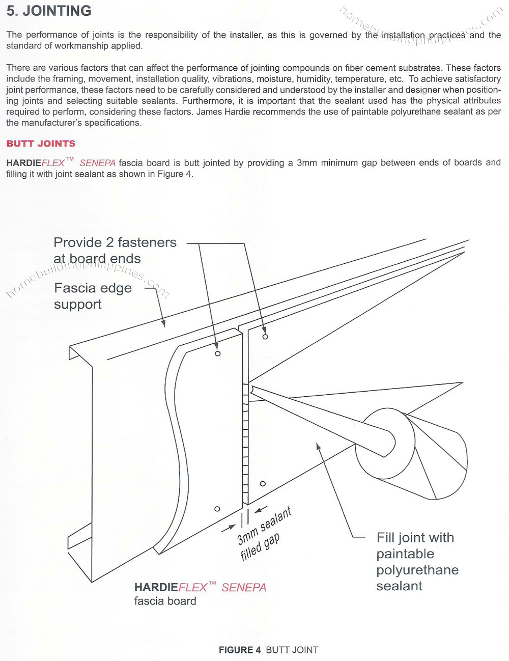 HardieFlex Senepa Durable Fiber Cement Fascia Board Installation Manual