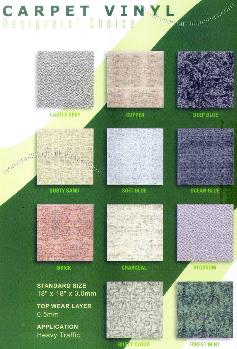 Carpet Floor Vinyl Tile Quality Home Flooring Philippines