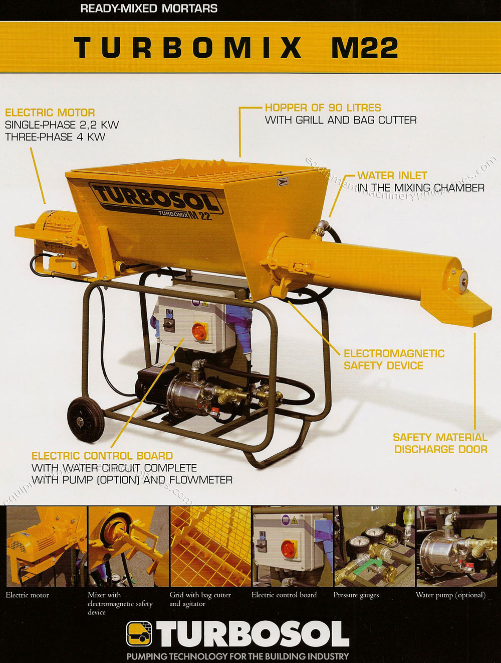 Turbosol Turbomix M22 for Ready Mixed Mortars