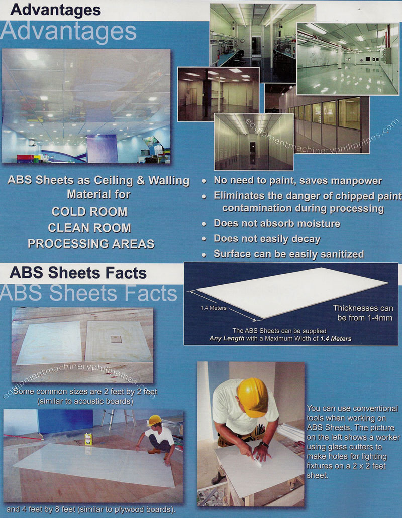 ABS Plastic Sheet Features