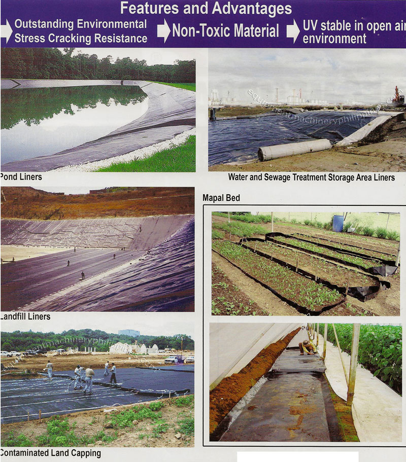 Manly Geomembrane Features and Advantages