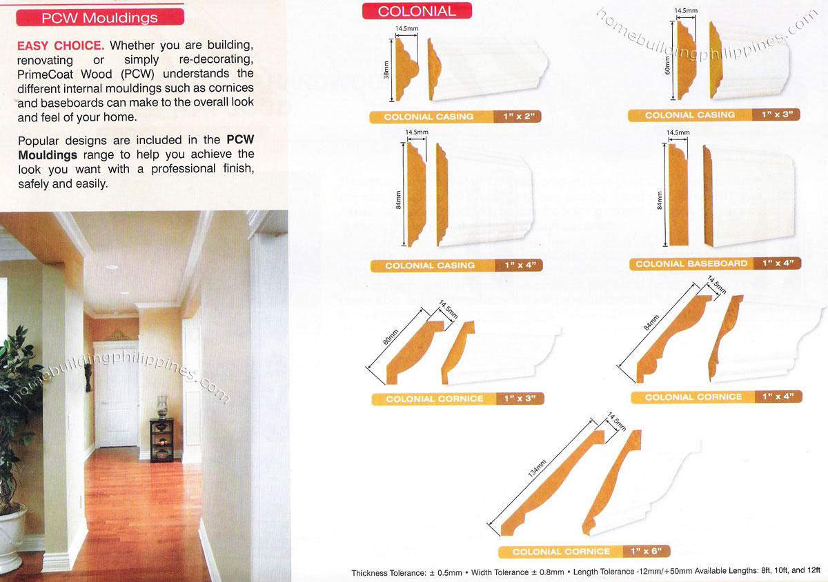 Primecoat pre-coated wood mouldings