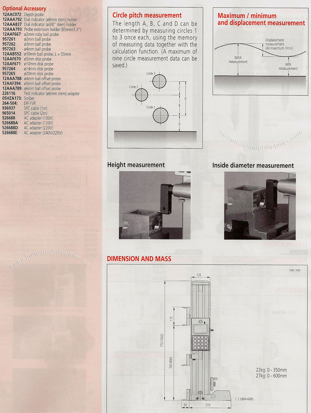 QM-Height High Precision Digital Height Gage