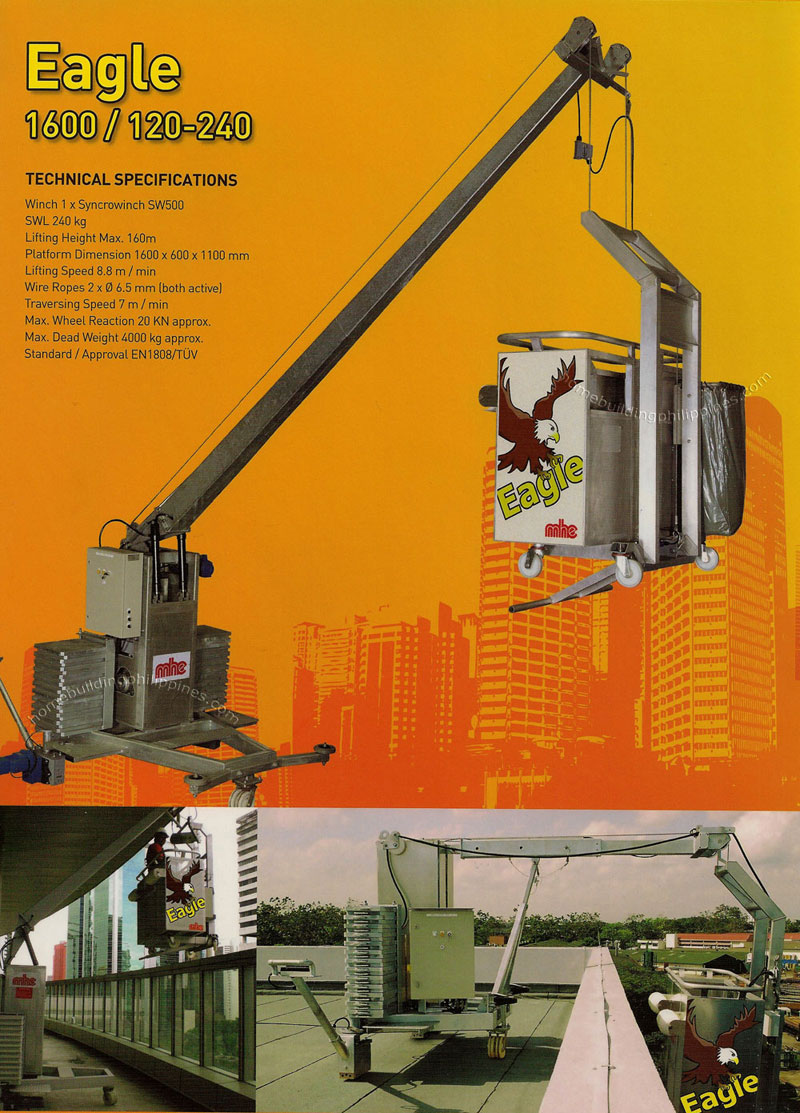 Eagle 1600 Building Maintenance Lift Platform