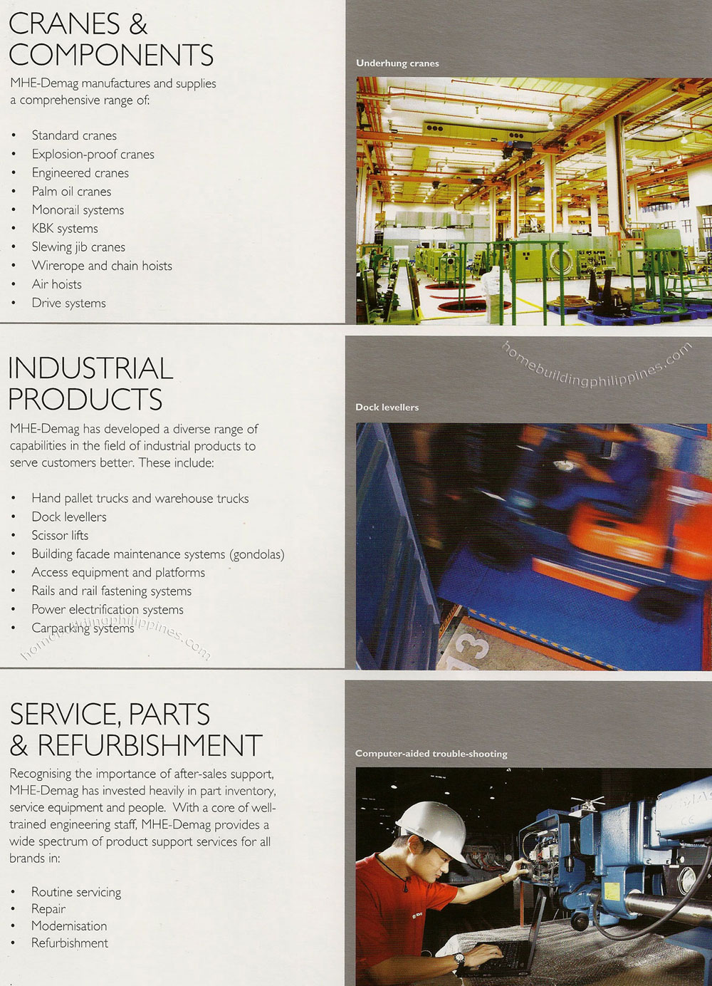MHE Demag Products and Services