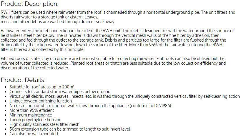 Rain Water Harvesting Philippines