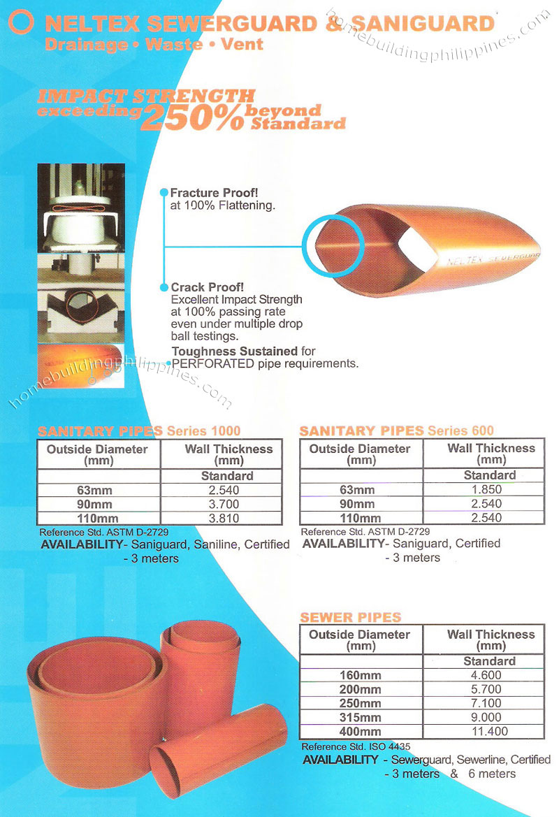 upvc pipe sewerguard saniguard drainage waste vent sewer sanitary fracture crack proof plumbing piping