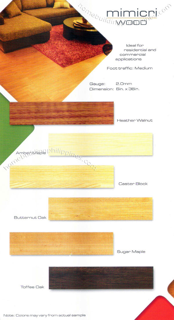 Mimicri Wood Floors Classic Series for Residential and Commercial Applications