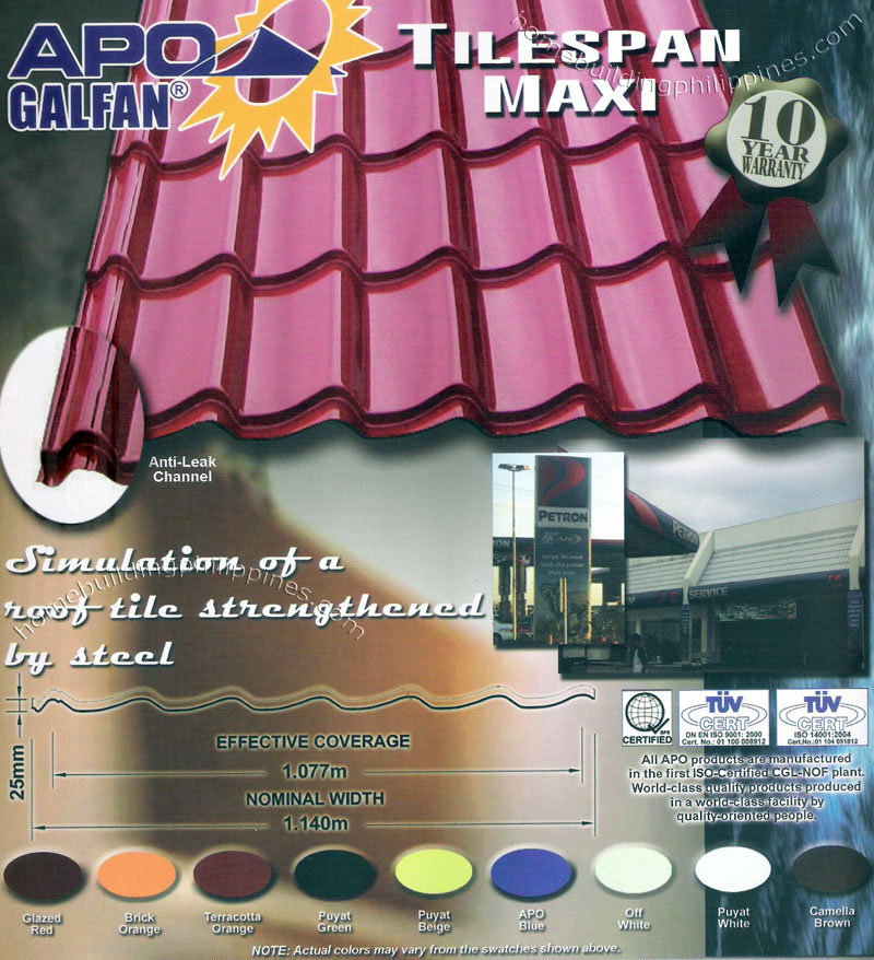 Apo Galfan Tilespan Maxi