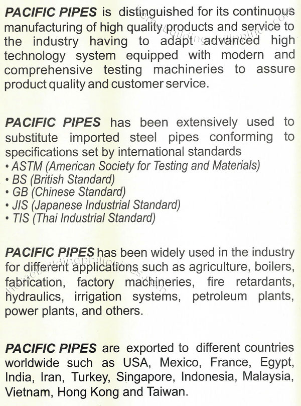 RnW Pacific Pipes Corporation Company Profile