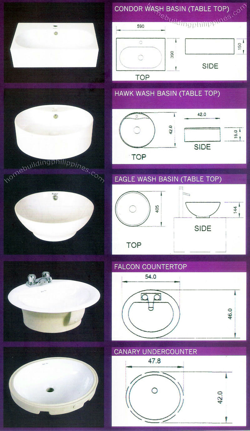 Institutional Series - Wash Basin