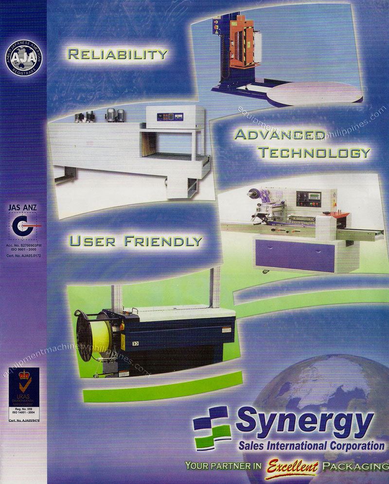 Packaging Machinery, Equipment, Supplies